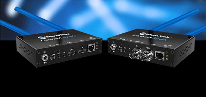 Le NewTek Connect Spark est un appareil portable pour rationaliser la capture de plusieurs périphériques