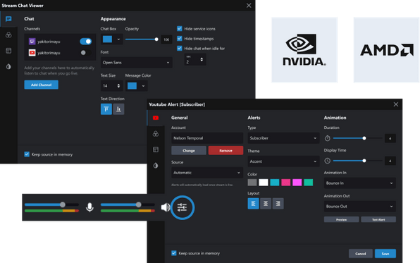 XSplit Broadcaster has the best features for Youtube streamers