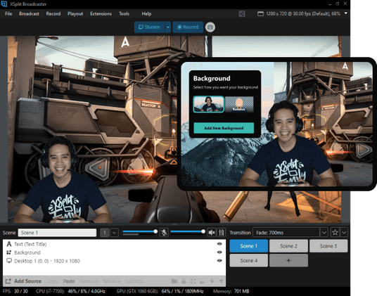 ไม่จำเป็นต้องใช้ฉากเขียว ให้ใช้ XSplit VCam บน Twitch เพื่อนำพื้นหลังเว็บแคมของคุณออกไป